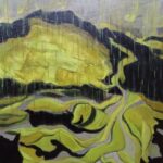 Acid Rain, Acrylics, 30 x 20cms, 2017