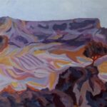 Table Mountain, Acrylics, 40 x 60 cms, 2018
